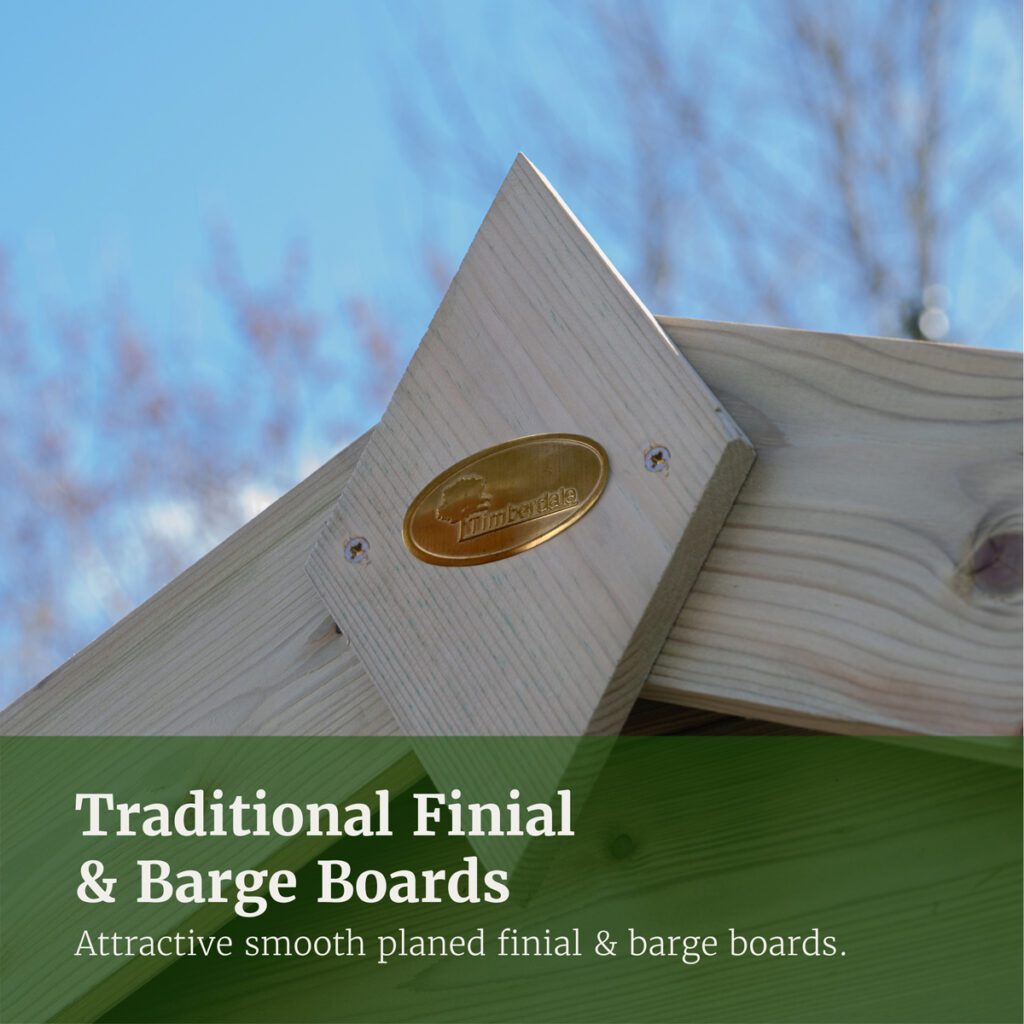 Timberdale 8×6 Reverse Apex Shed with Installation 5013053188927 2